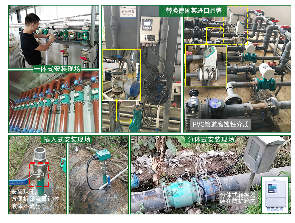 電磁流量計(jì)應(yīng)用現(xiàn)場